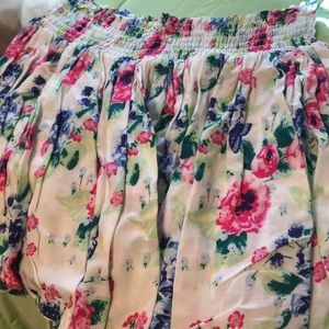 Floral skirt
